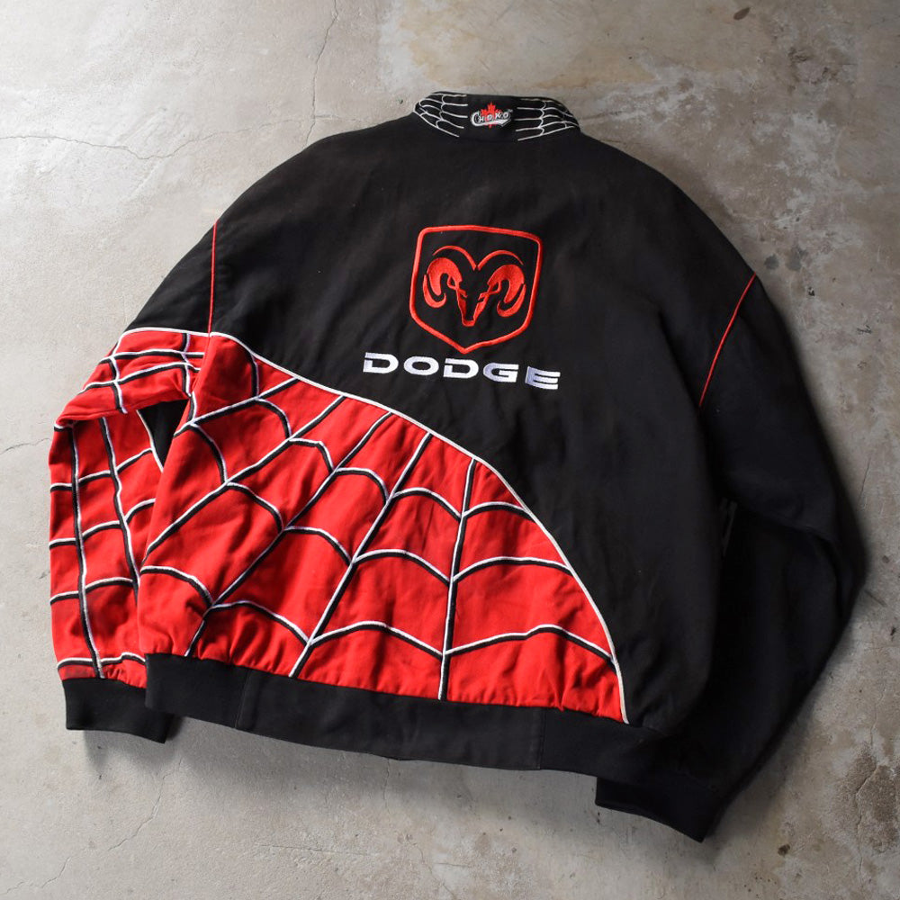 90’s DODGE “Spiderman” レーシングジャケット 251111H