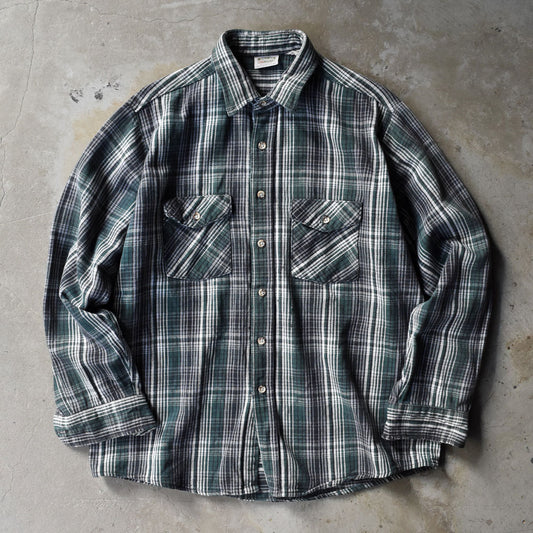90’s FIVE BROTHER フランネル チェックシャツ USA製 251003H