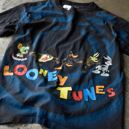 90's AOP！ Looney Tunes キャラクターTシャツ 240819H