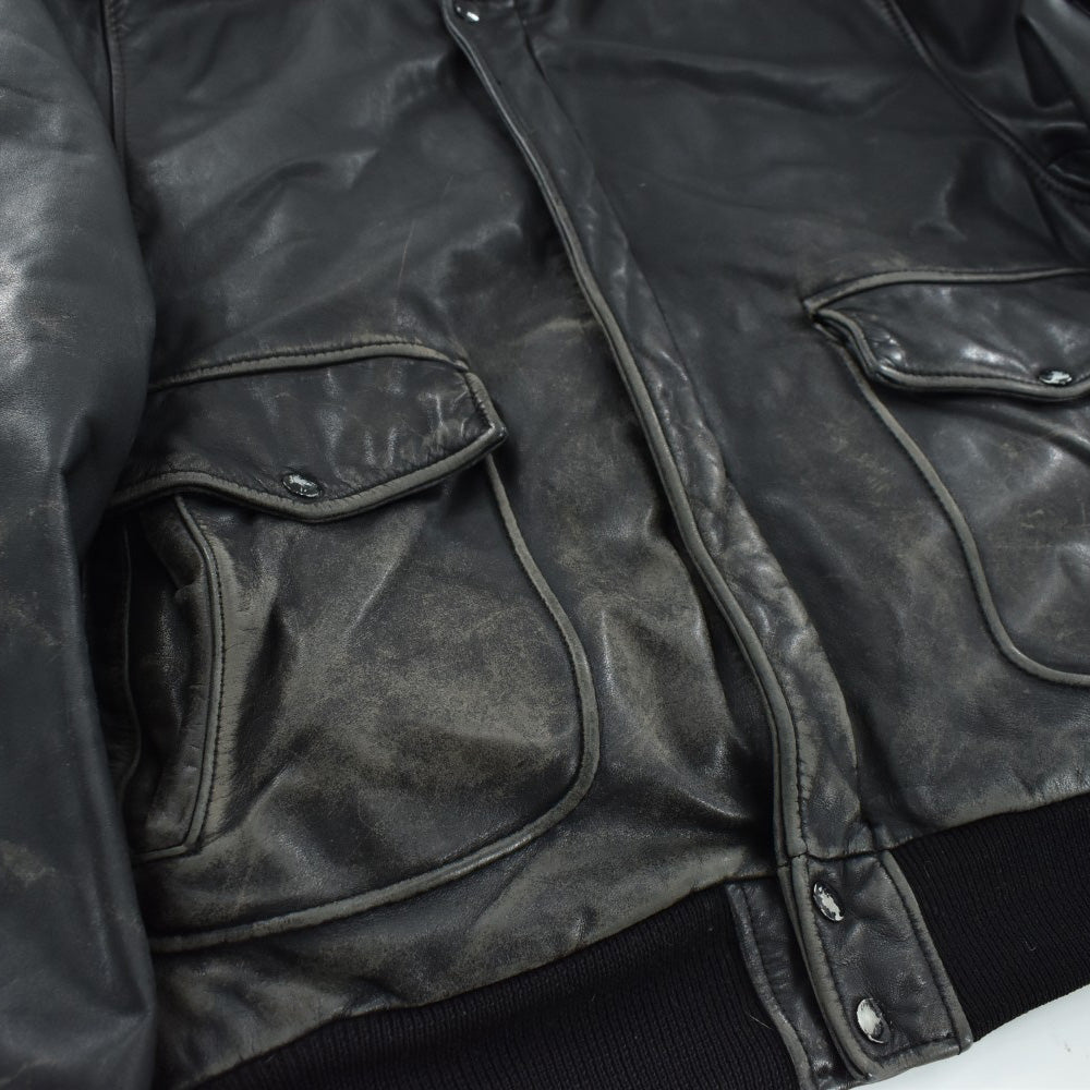 80’s Hein Gericke × Harley-Davidson レザー ライダースジャケット 261027H