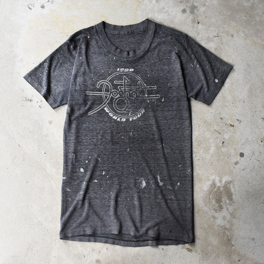 80’s Foghat World Tour ロックTシャツ 250919H