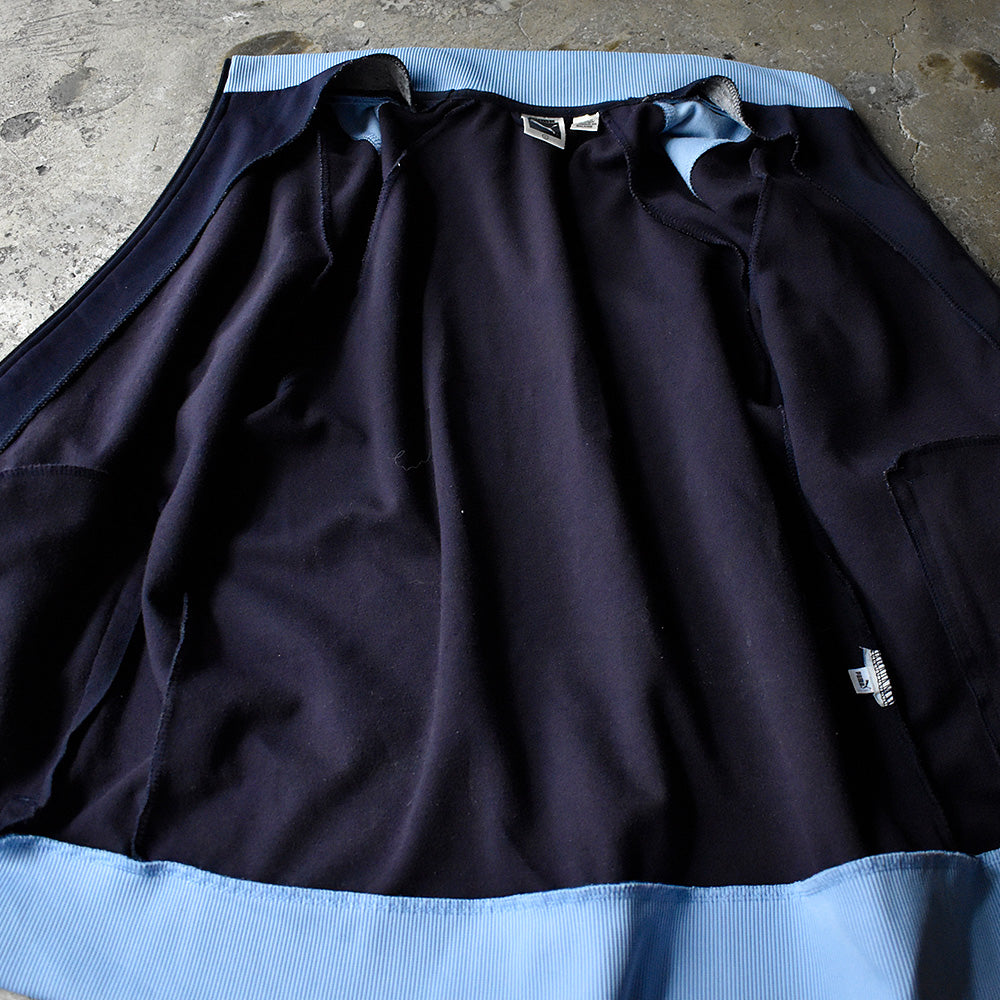 90's PUMA トラックジャケット ネイビー×スカイブルー 250626H