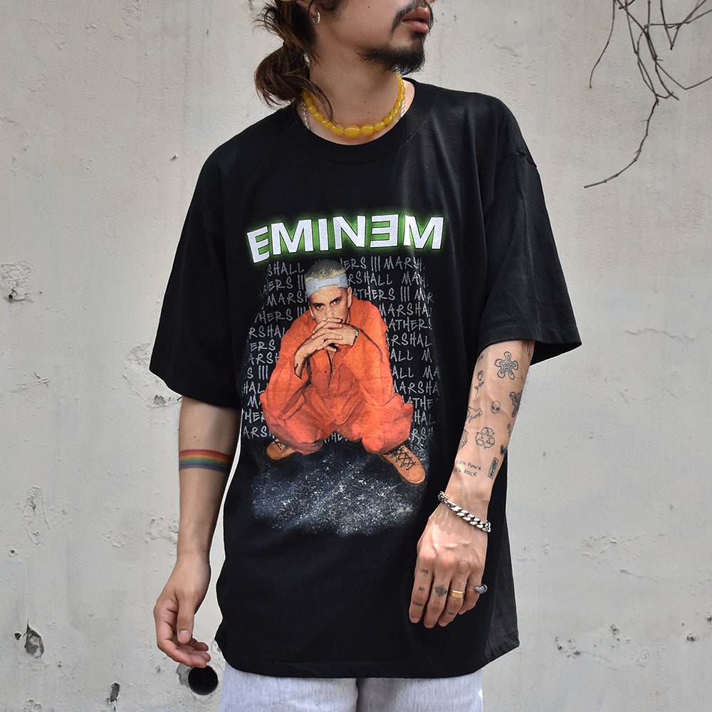 00s EMINEM criminal tour rap Tシャツ エミネム-onefleshmarriage.com