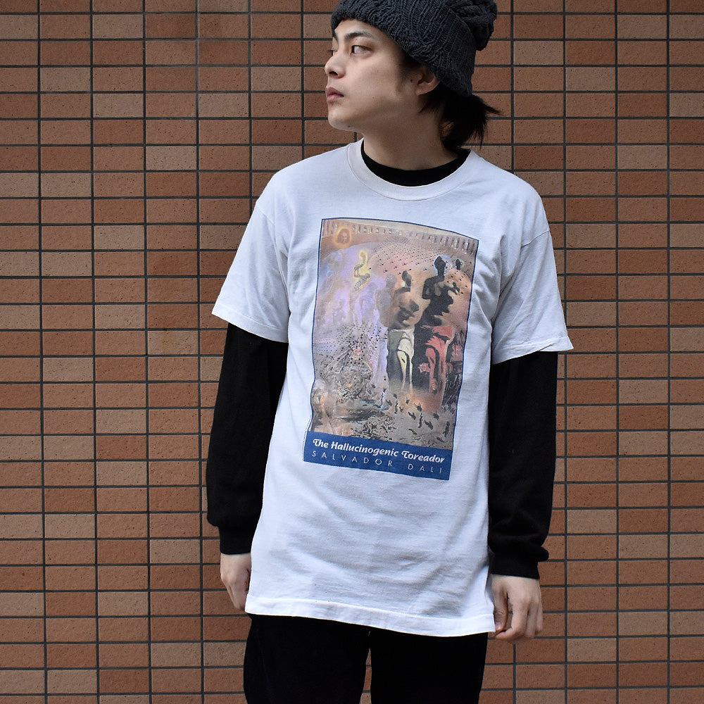 90's Salvador Dalí “The Hallucinogenic Toreador” art Tシャツ USA製 240325H