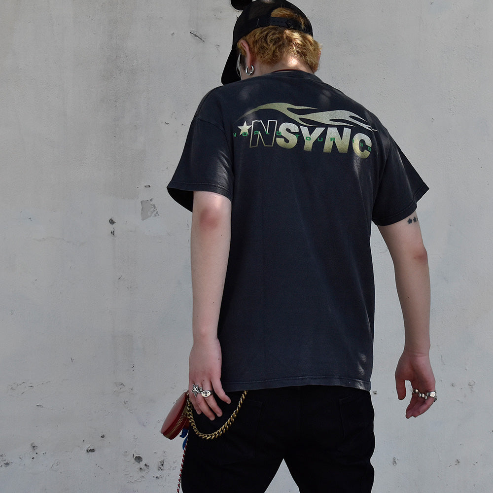 90's NSYNC “World Tour 1998” Tシャツ 250618H