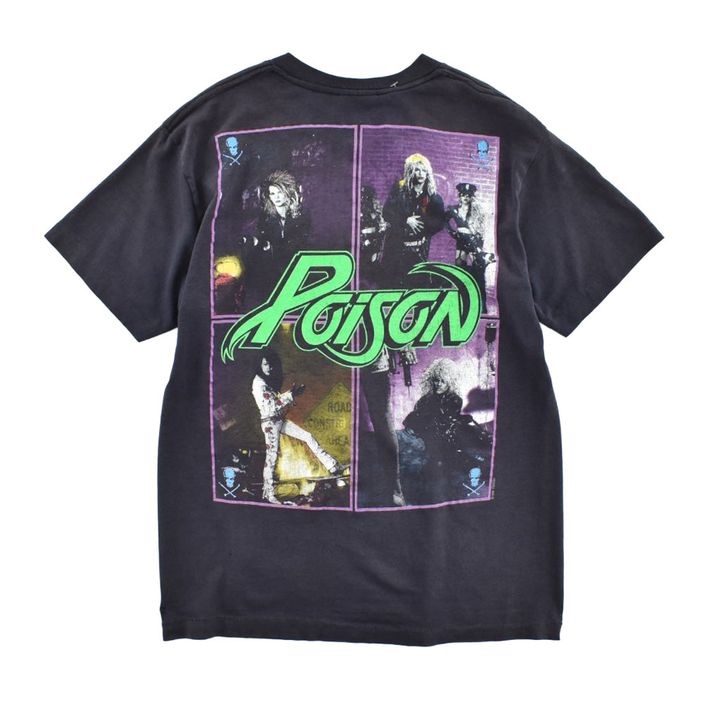 80's POISON "OPEN UP AND SAY... AHH!" メタル ロックTシャツ 260526H