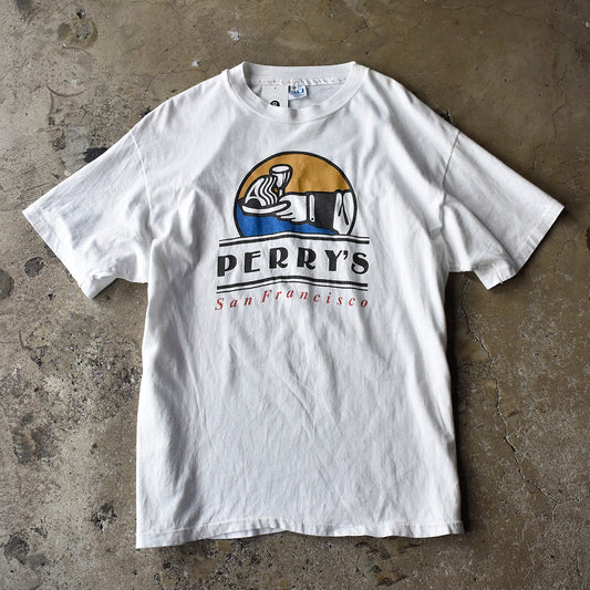 90's “Perry's San Francisco“ ロゴ Tシャツ 250729H