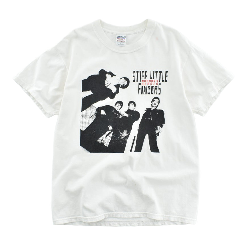 90's~ STIFF LITTLE FINGERS “Nobody’s Heroes” パンク ロックTシャツ 260508H