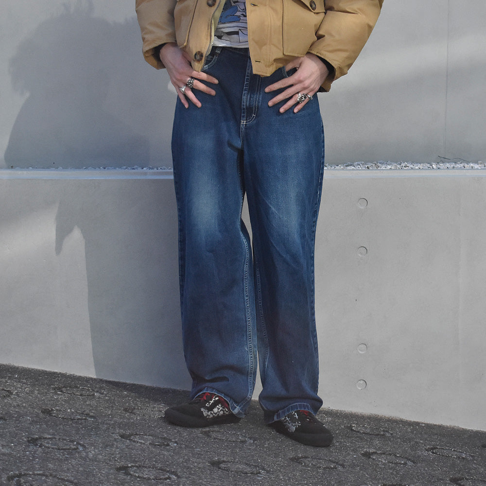 90's～ Dickies Big刺繍ロゴ！ デニムワークパンツ 250113H