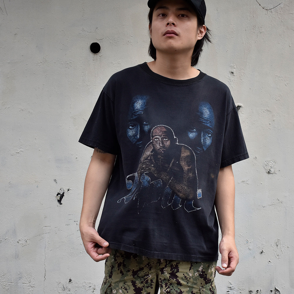 90's～ 2Pac memorial フォトRapTシャツ 230925H
