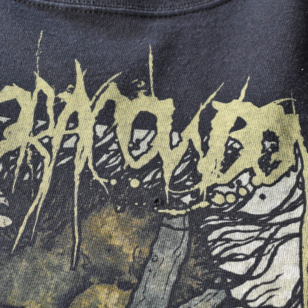 Y2K Job For A Cowboy “zombie skull” ロック Tシャツ 250712
