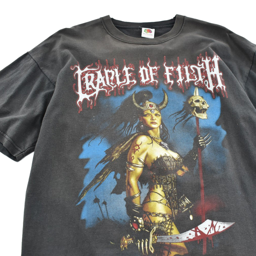Y2K CRADLE OF FILTH ブラックメタル ロックTシャツ 260714H