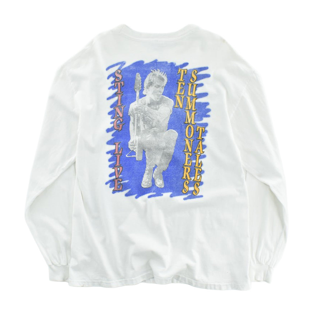 90's STING "TEN SUMMONER'S TALES" L/S ロックTシャツ 260317H
