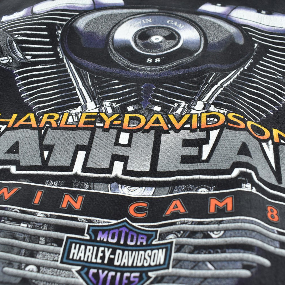 90's Harley-Davidson "FATHEAD Twin Cam 88" ハーレーTシャツ 260630H