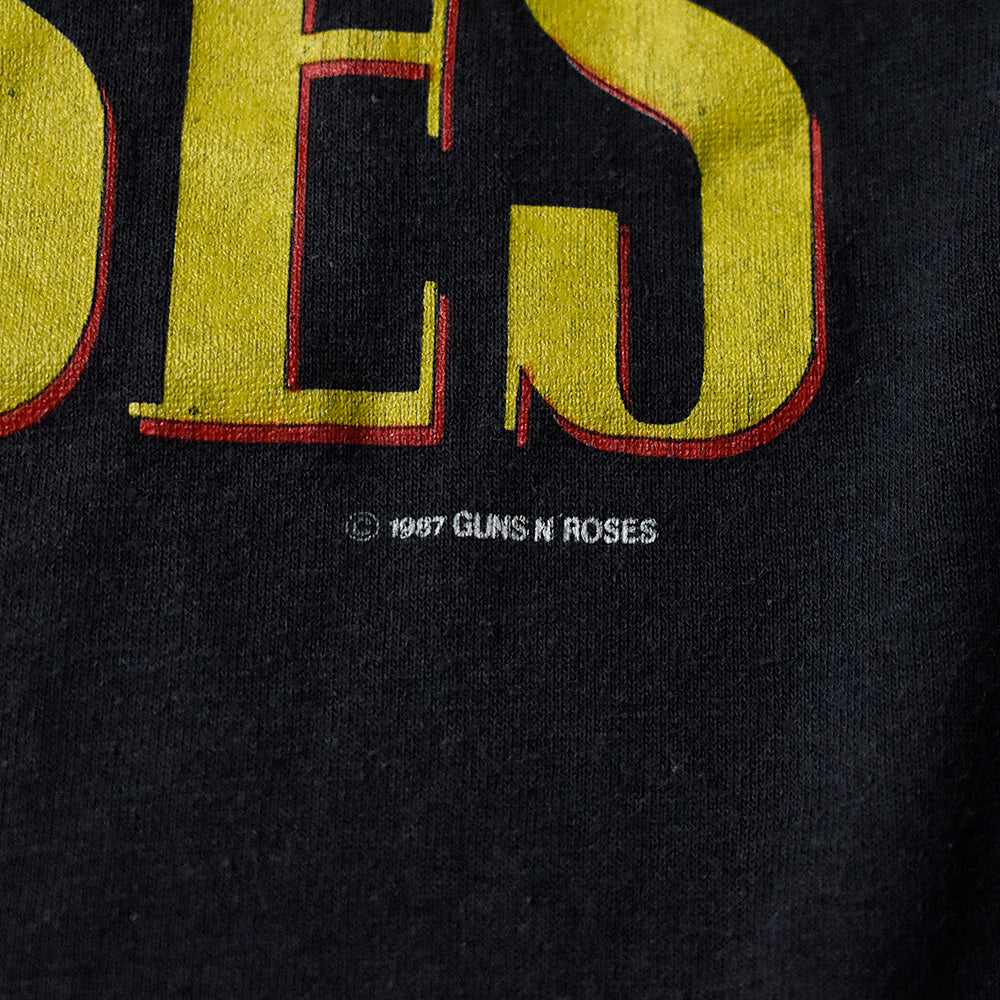 80's GUNS N' ROSES “WAS HERE” Tour Tシャツ 240630H