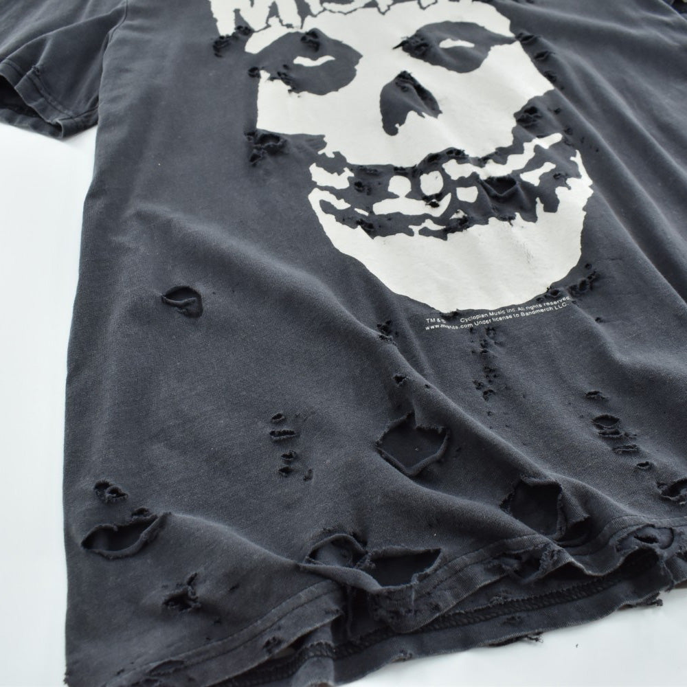 MISFITS "BORO" スカルプリント ロックTシャツ 260424H
