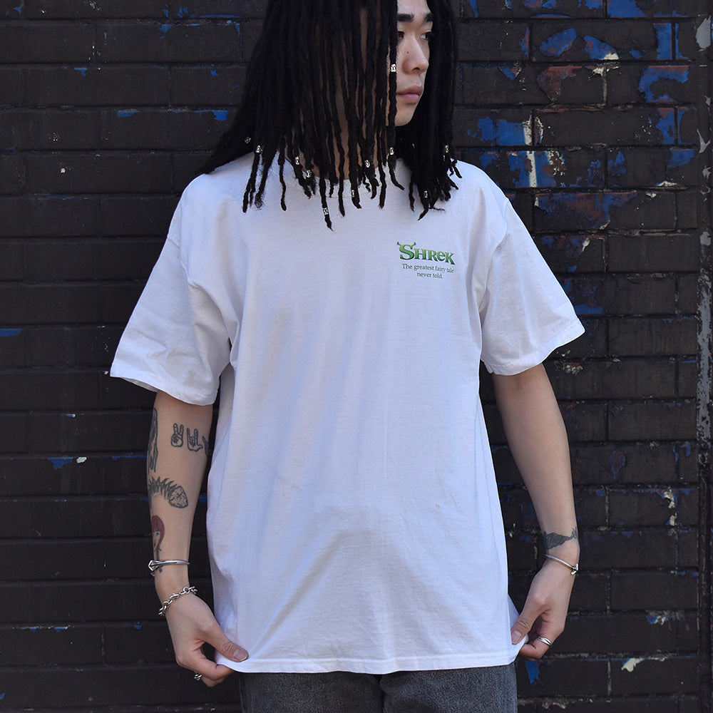 Y2K “Shrek” movie Tシャツ 231128H