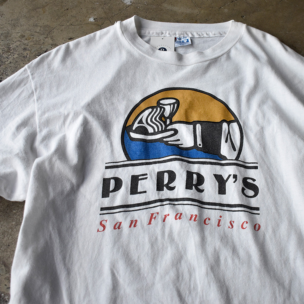 90's “Perry's San Francisco“ ロゴ Tシャツ 250729H