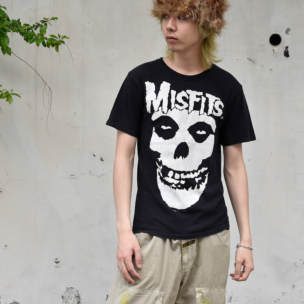 Y2K The Misfits “Skull” Tシャツ 250603H
