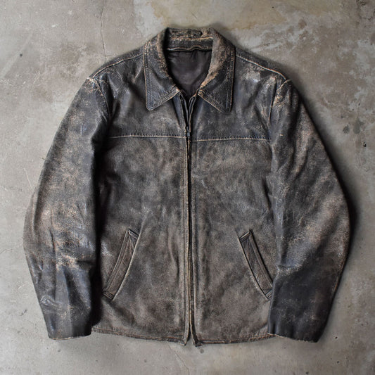 90’s グランジフェード レザージャケット 251028H
