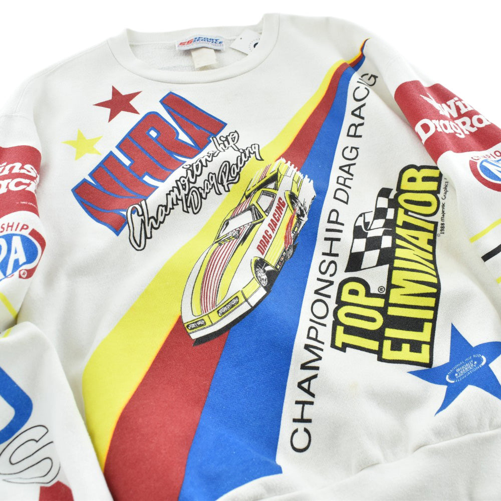 80's NHRA Championship Drag Racing レーシングスウェット 260428H