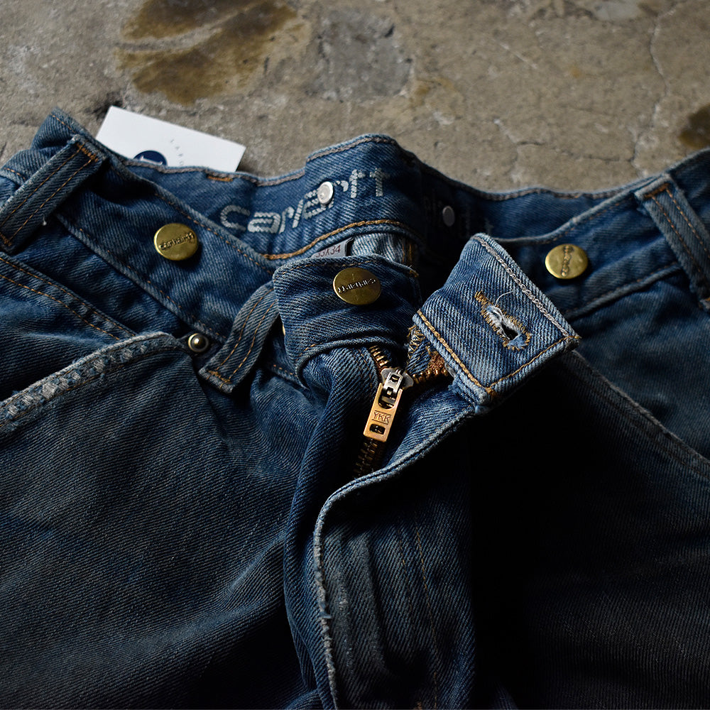 ダメージ！ Carhartt ダブルニー デニム ペインターパンツ 240502H