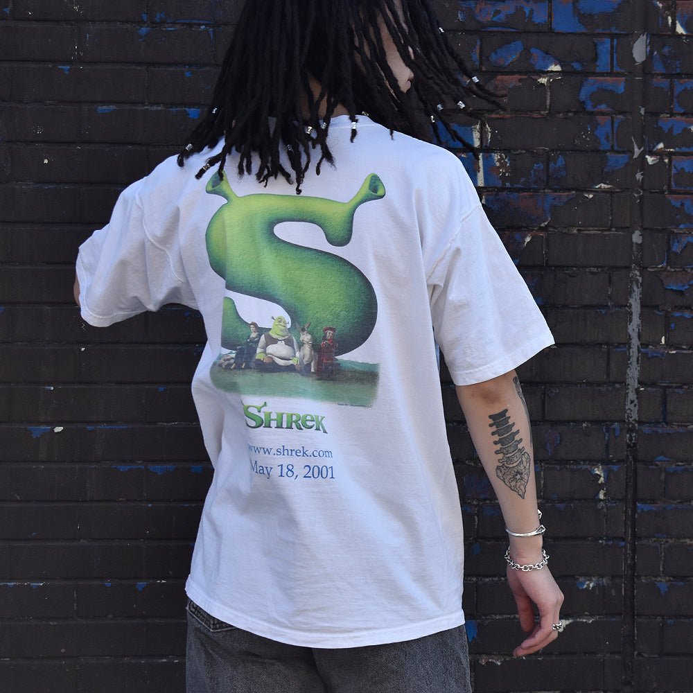 Y2K “Shrek” movie Tシャツ 231128H