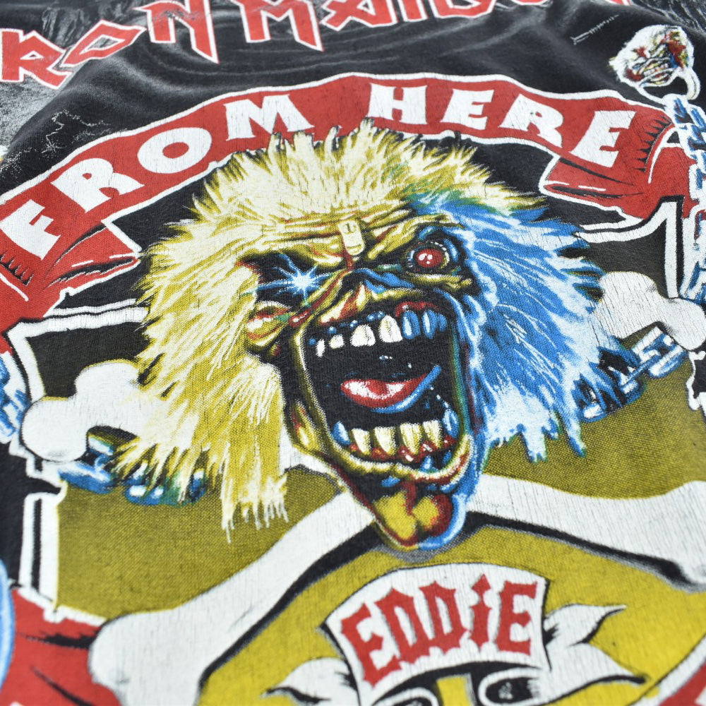 90's IRON MAIDEN "From Here To Eternity" AOP ヘヴィメタル ロックT 260825H