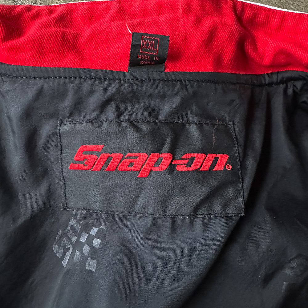 Y2K “Snap-on” コットン レーシングジャケット 240222H
