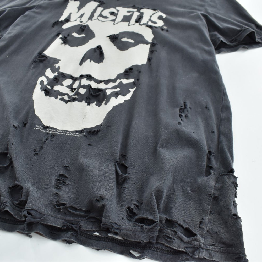MISFITS "BORO" スカルプリント ロックTシャツ 260424H