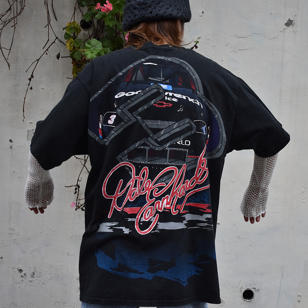 90's～　CHASE authentics　AOP！Racing Tee　USA製　230530H
