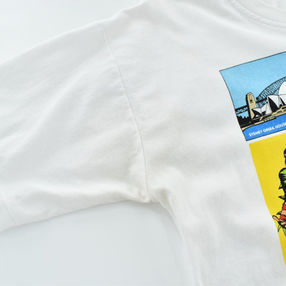 90's "TWENTY ONE YEARS AGO IN 1973" アートTシャツ 260703H