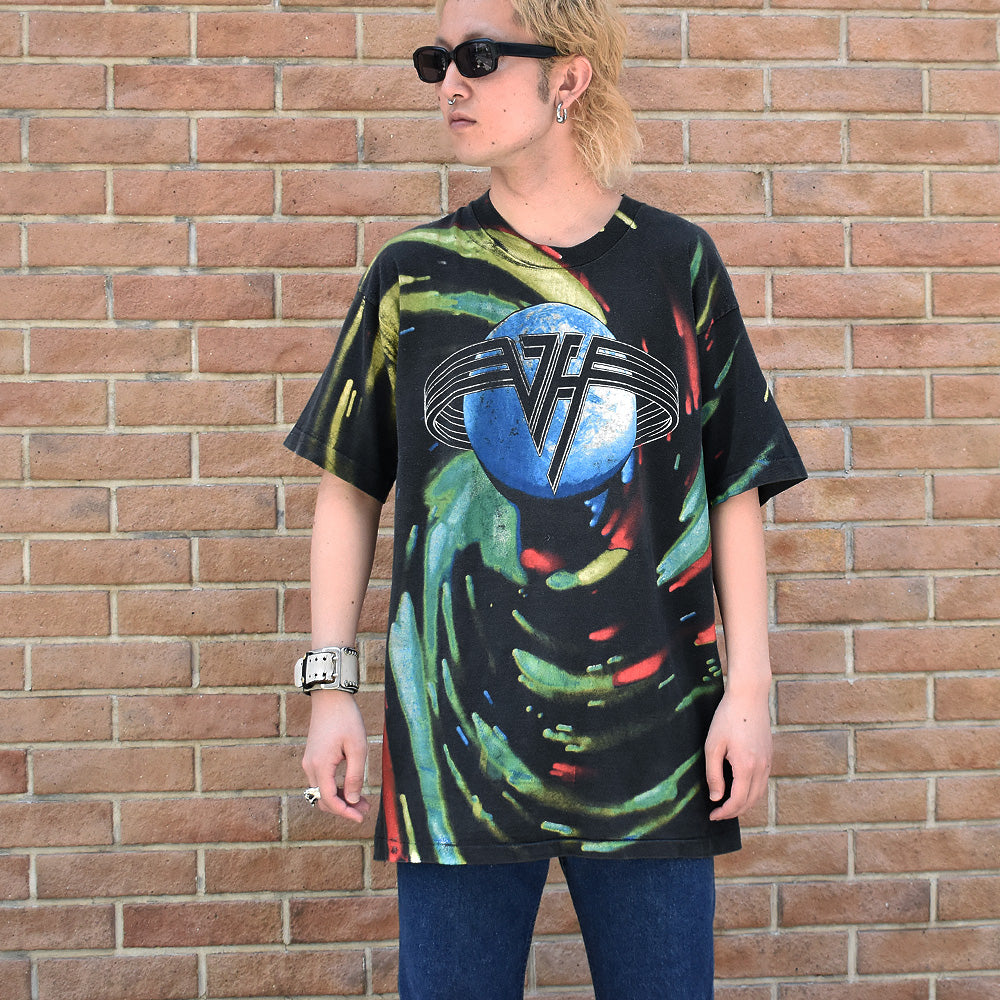 90's AOP！ Van Halen U.S. Tour Tシャツ 240619H