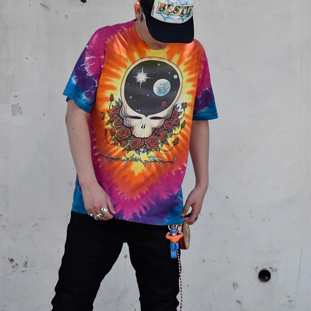 90’s LIQUID BLUE Grateful Dead “Space Your Face” タイダイTシャツ USA製 250618H