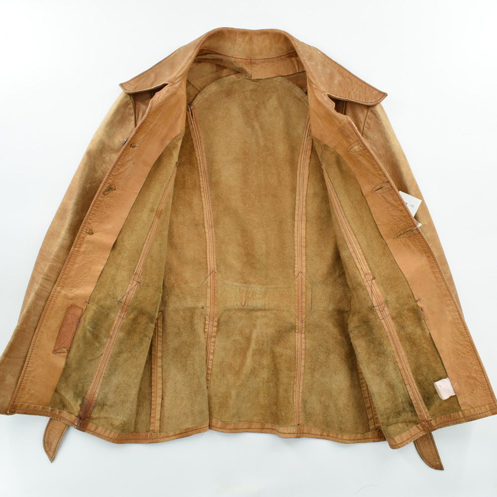70's East West Musical Instruments "YUCCA" レザーコート  260109H