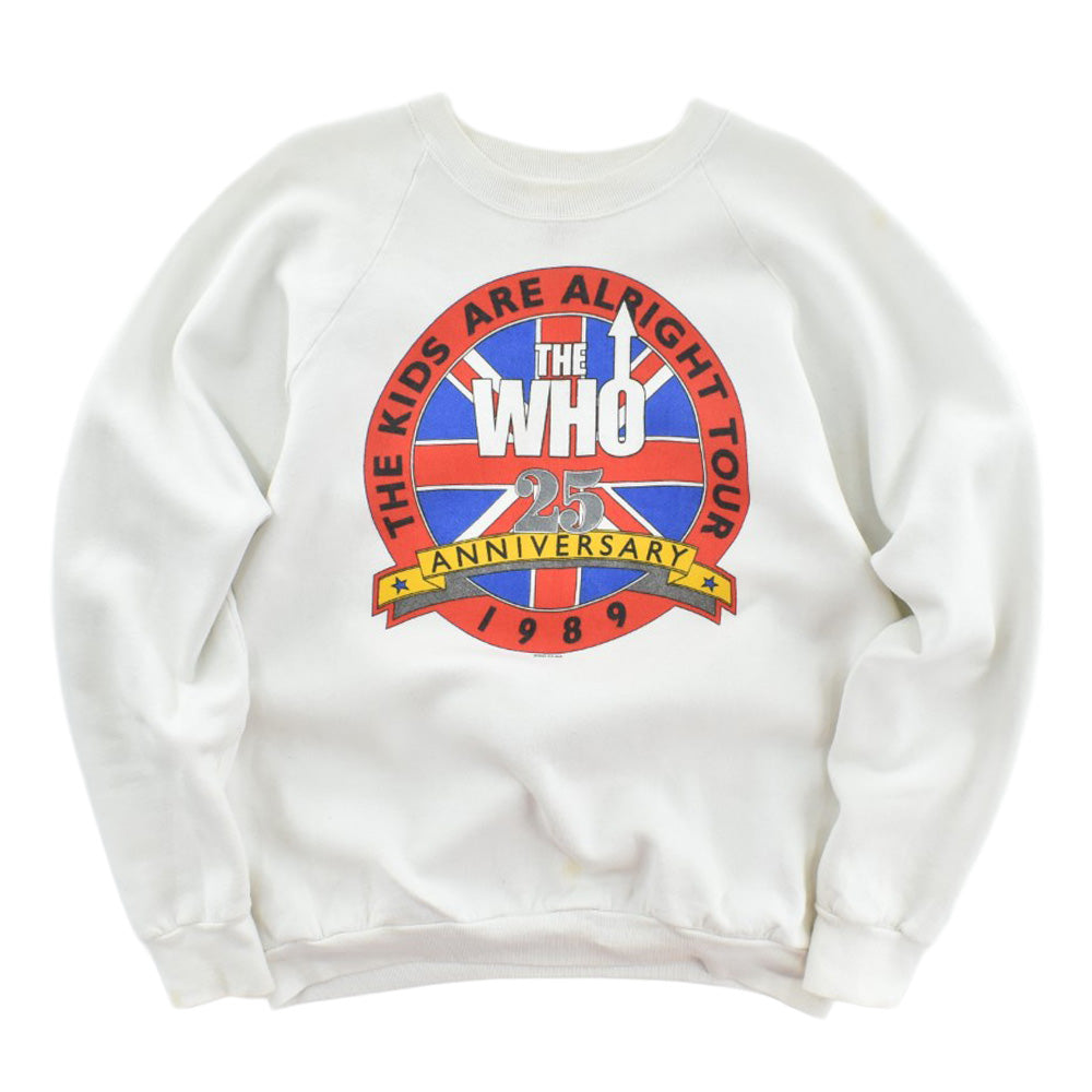 80's The Who "25th Anniversary Tour" スウェット 260220H