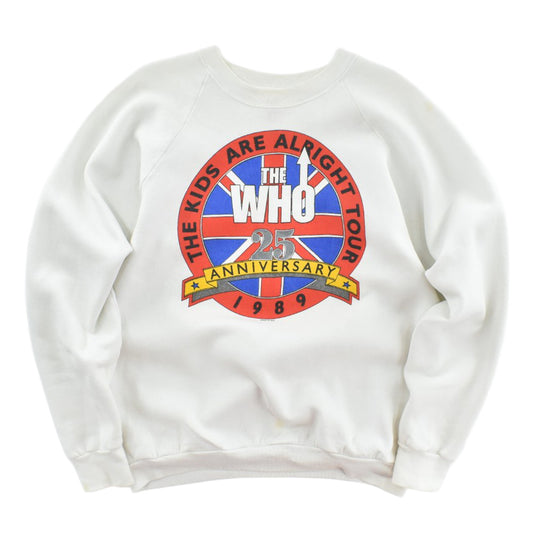 80's The Who "25th Anniversary Tour" スウェット 260220H