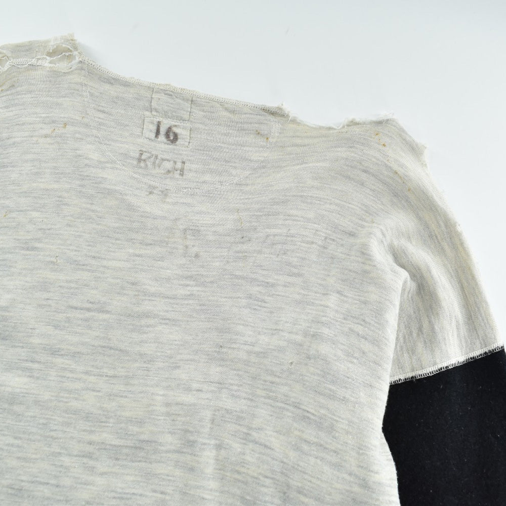 50's Duofold × Rawlings Two Layer ヘンリーネックTシャツ 260313H