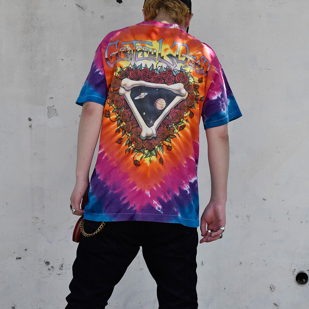 90’s LIQUID BLUE Grateful Dead “Space Your Face” タイダイTシャツ USA製 250618H