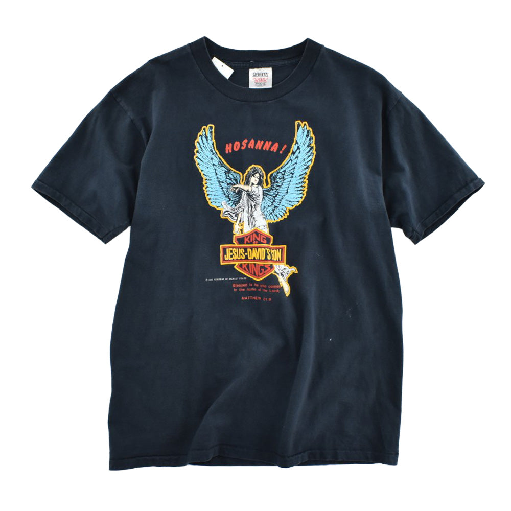 90's "JESUS-DAVID'S SON" Harley-Davidson パロディTシャツ USA製 260526H