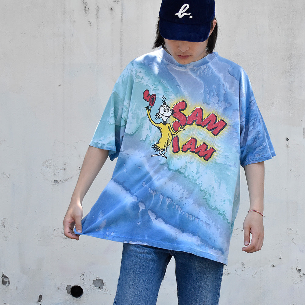 90's Dr. Seuss “Sam-I-Am“ タイダイTシャツ USA製 240708H