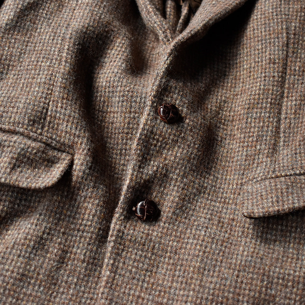 80's Harris Tweed ウール テーラードジャケット 241225H