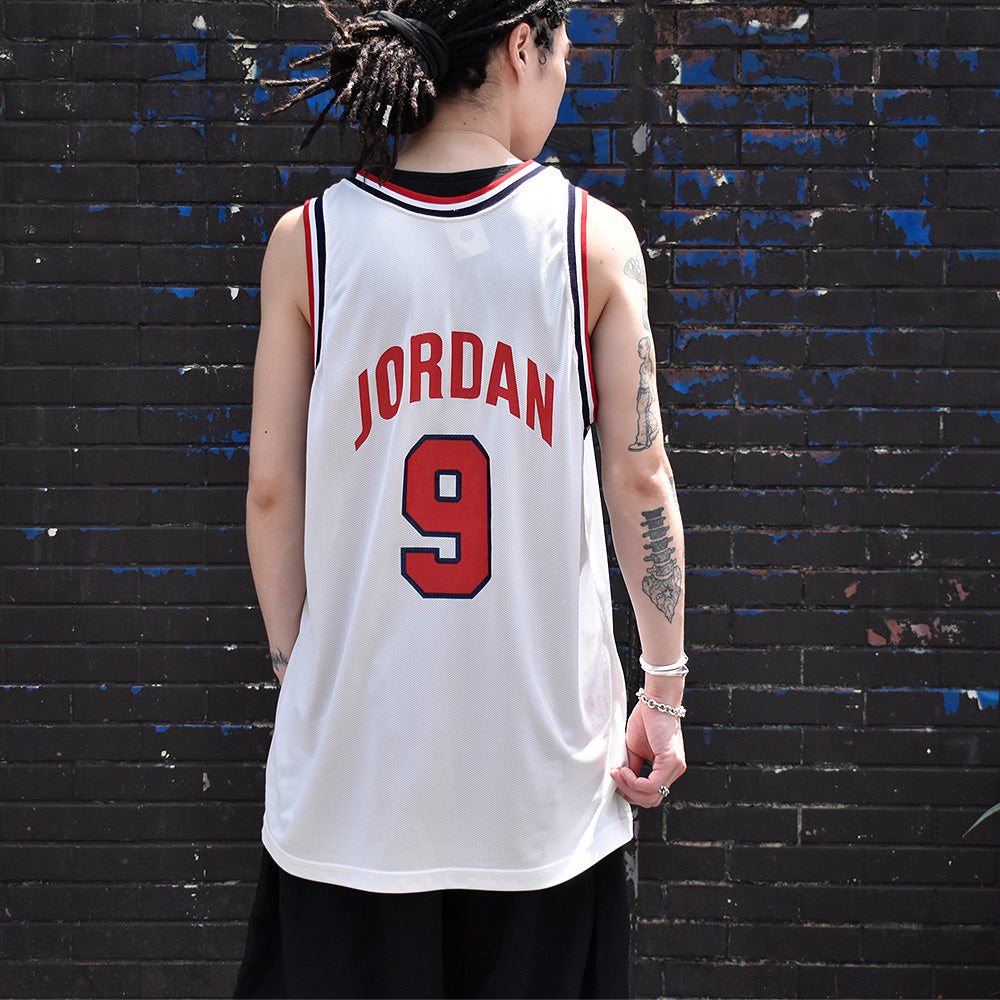 90's Champion USAドリームチーム！ “Michael Jordan” ゲームシャツ USA製 240428H