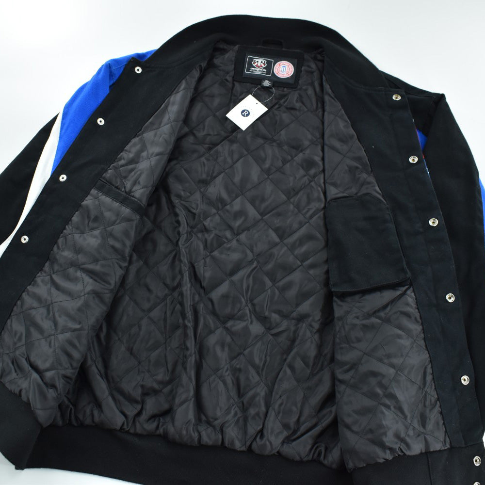 90's University of Kansas JAYHAWKS レーシングスタジャン 260310H