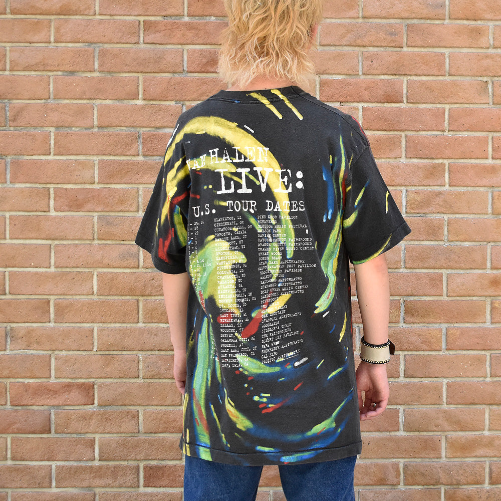 90's AOP！ Van Halen U.S. Tour Tシャツ 240619H