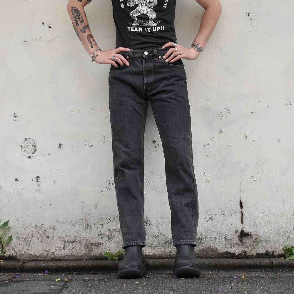 90's Levi's 501 ブラック デニムパンツ USA製 240717H