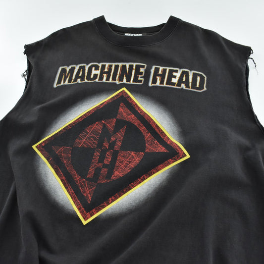 90's Machine Head "FUCK THE REST OF YOU!" カットオフ グルーヴメタル ロックT 260728H