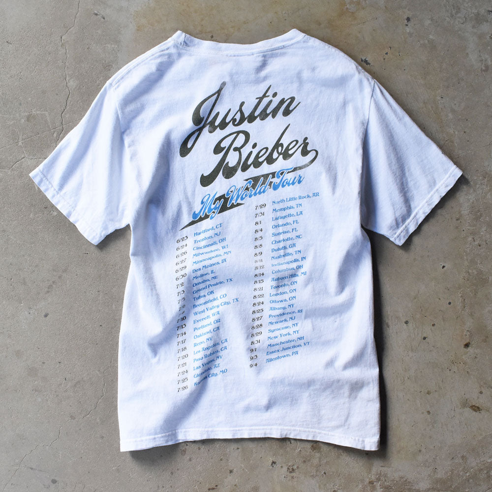Justin Bieber “My World Tour” ロック Tシャツ 250930H