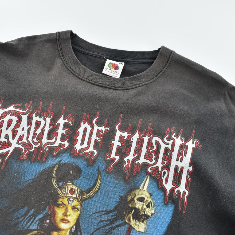 Y2K CRADLE OF FILTH ブラックメタル ロックTシャツ 260714H