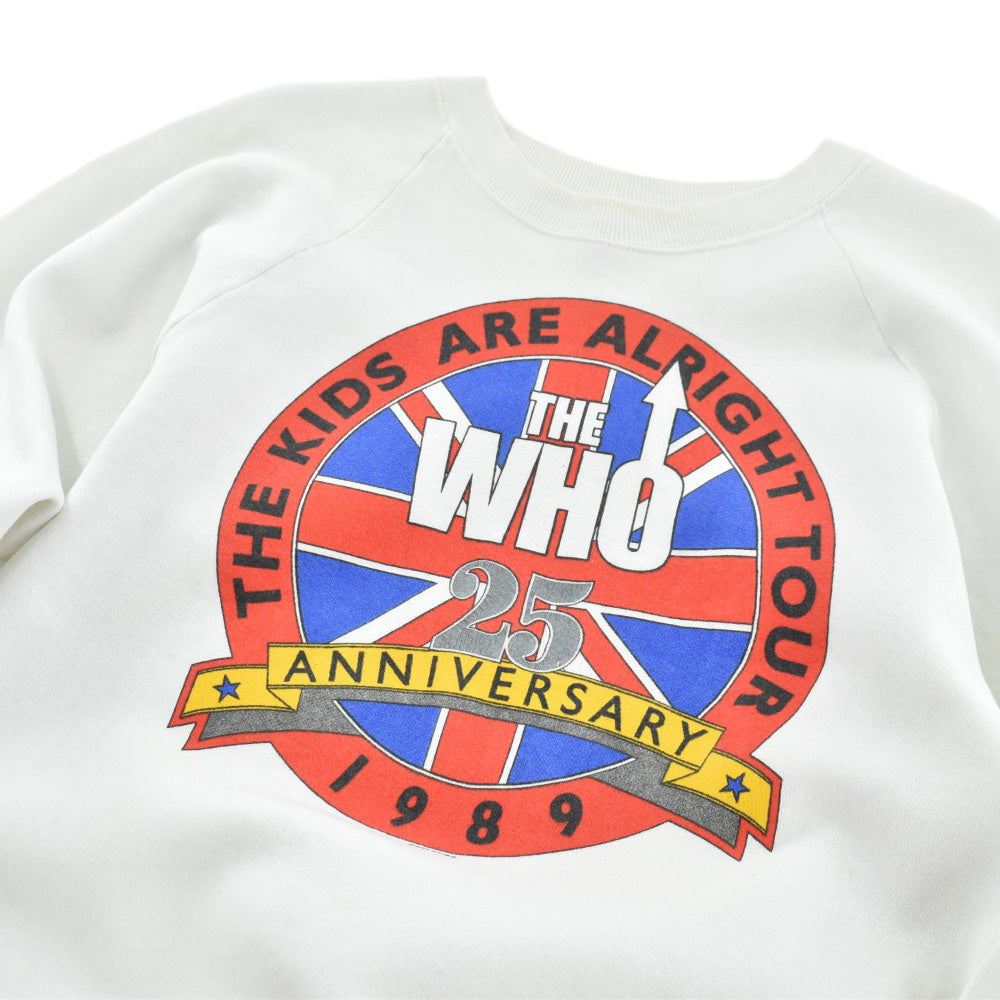 80's The Who "25th Anniversary Tour" スウェット 260220H